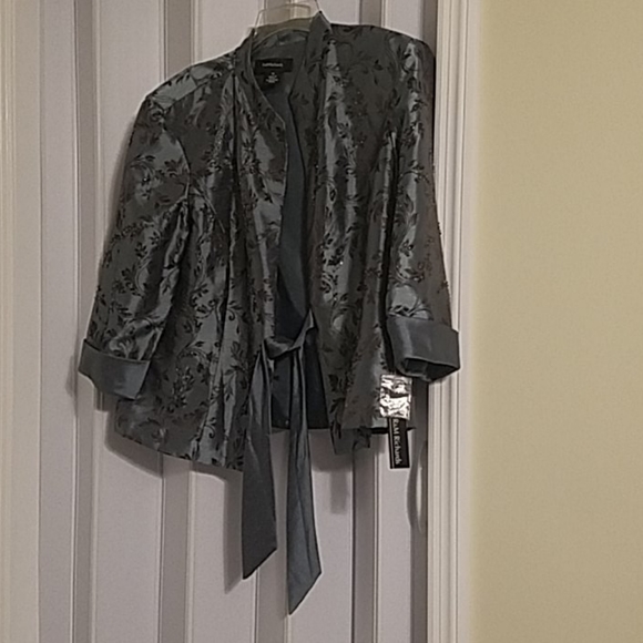 2 piece teal evening dress - Picture 2 of 2